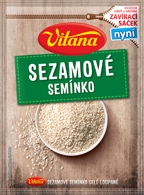 Sezamové semienko Vitana nielen na pečenie
