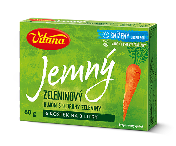 Jemný bujón zeleninový