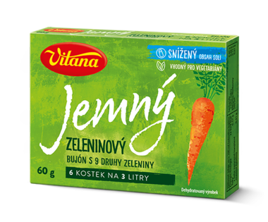 Jemný bujón zeleninový