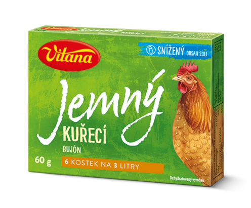 Jemný bujón kurací