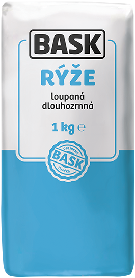 Ryža Bask dlhozrnná I. akosť 1kg
