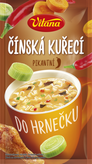 Čínska kuracia pikantná do hrnčeka
