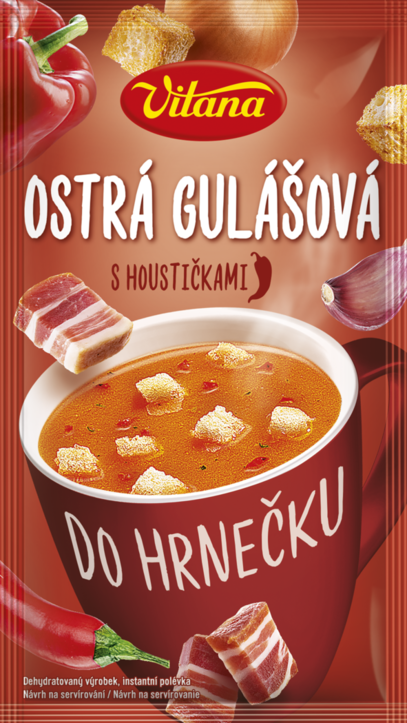 Gulášová ostrá do hrnčeka