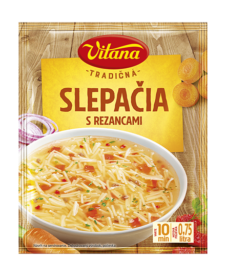 Tradičná slepačia polievka Vitana