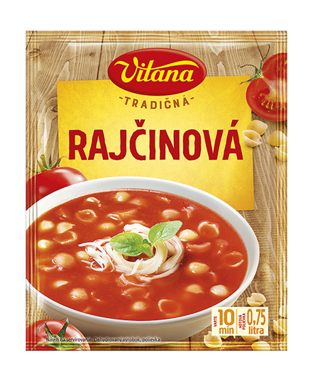 Tradičná rajčinová polievka Vitana