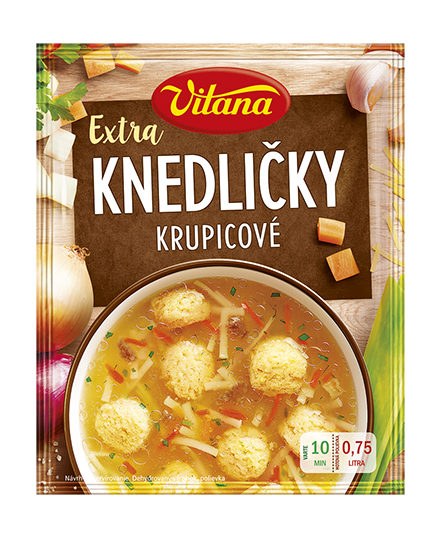 Knedličky krupicové extra polievka