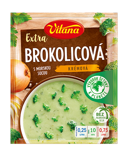 Brokolicová polievka extra krémová Vitana