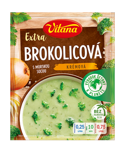 Brokolicová polievka extra krémová Vitana