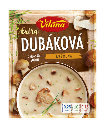 Dubáková polievka Extra krémová