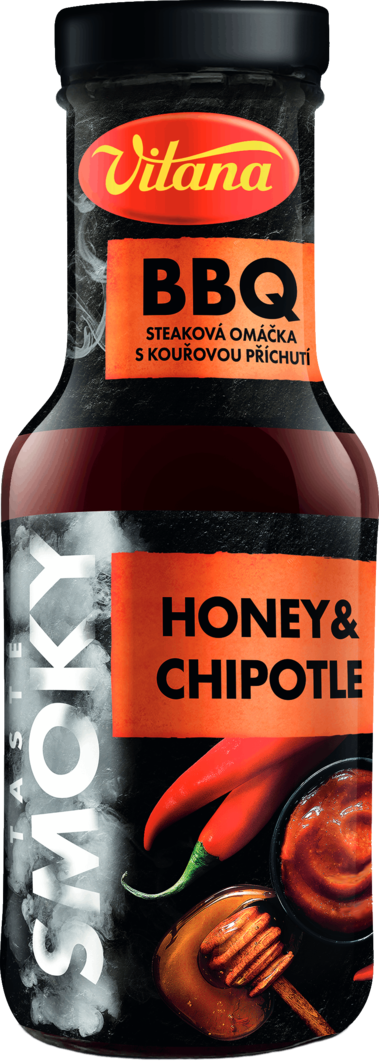 Smoky BBQ Honey and chipotle