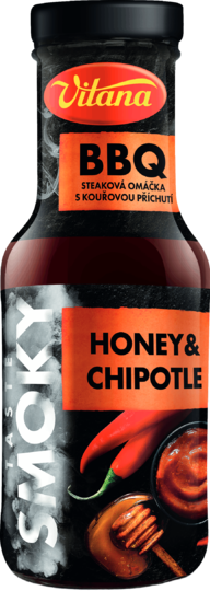 Smoky BBQ Honey and chipotle