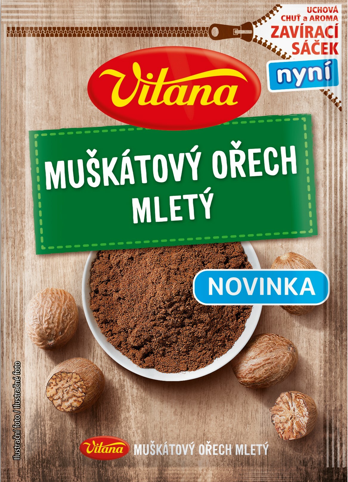 Muškátový orech mletý