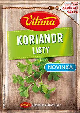 Koriander sušený listy