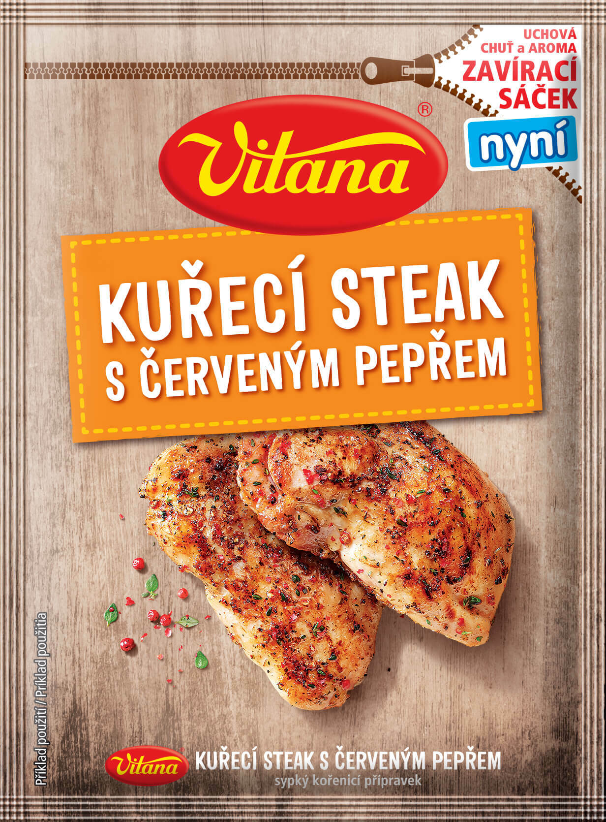 Kurací steak s červeným korením