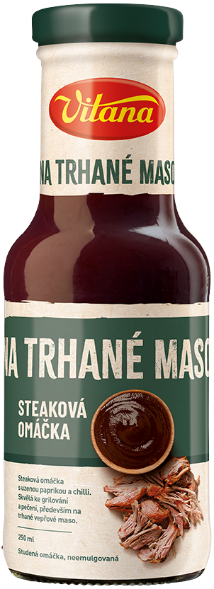 Steaková omáčka na trhané mäso
