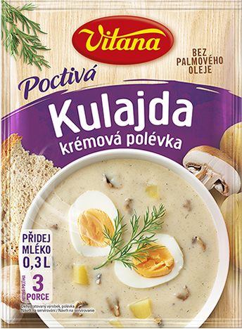 Krémová polievka Kulajda