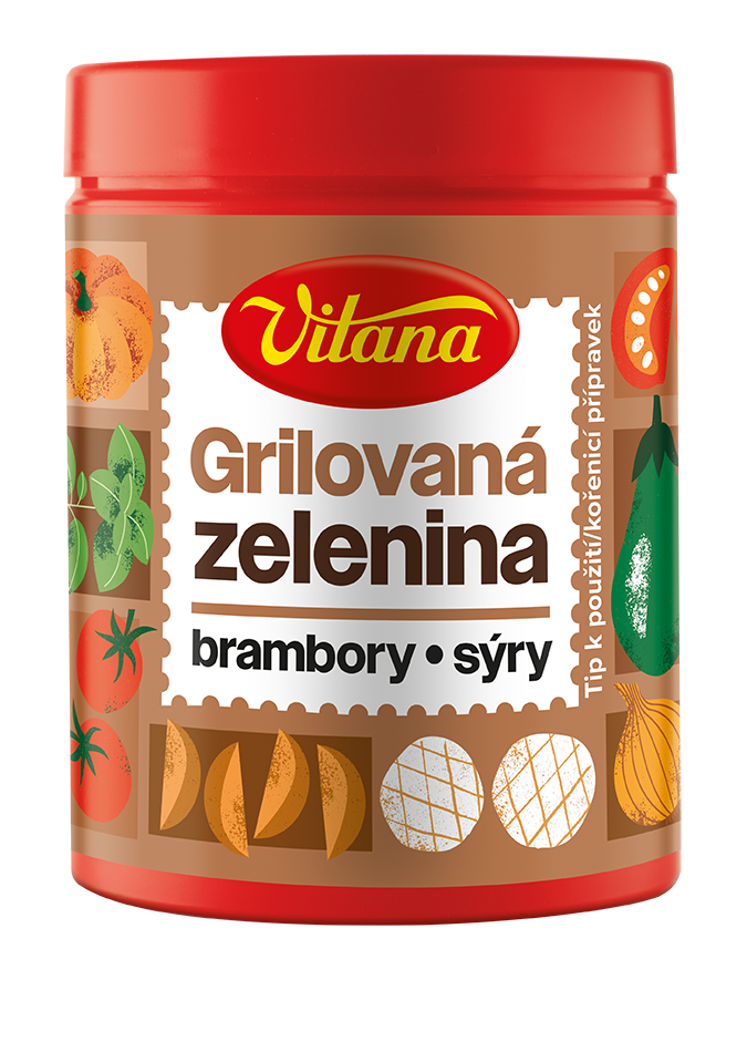 Grilovaná zelenina (dóza)