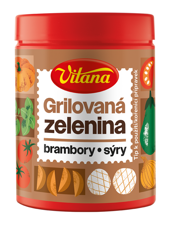 Grilovaná zelenina (dóza)