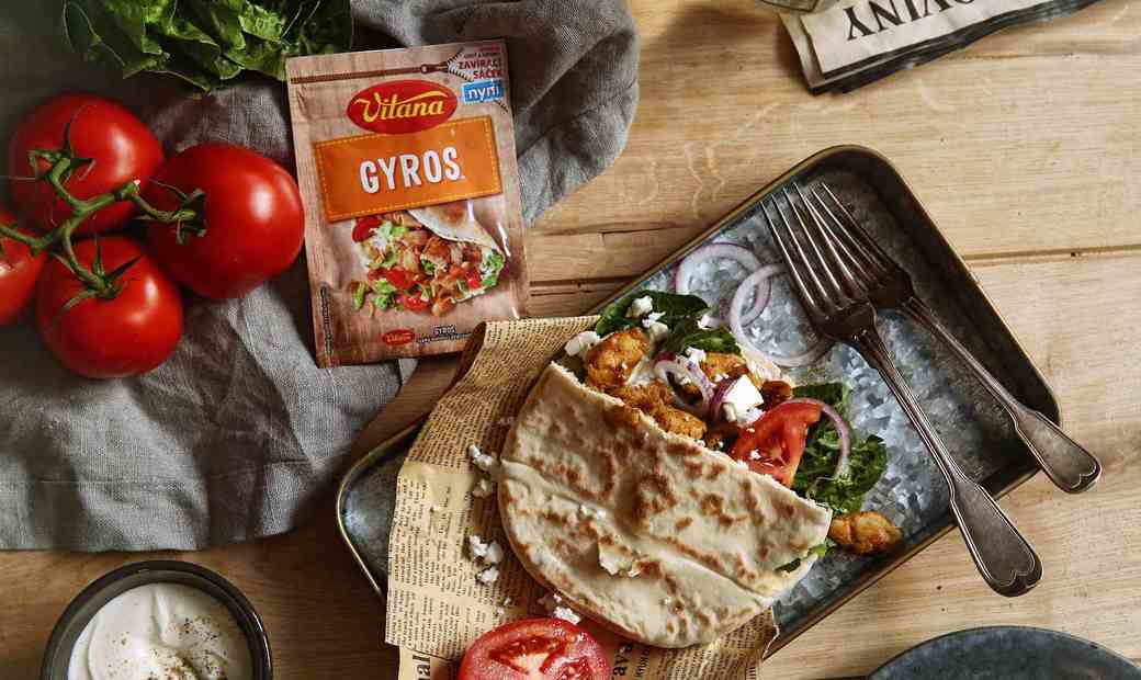 Gyros chutný recept od Vitany