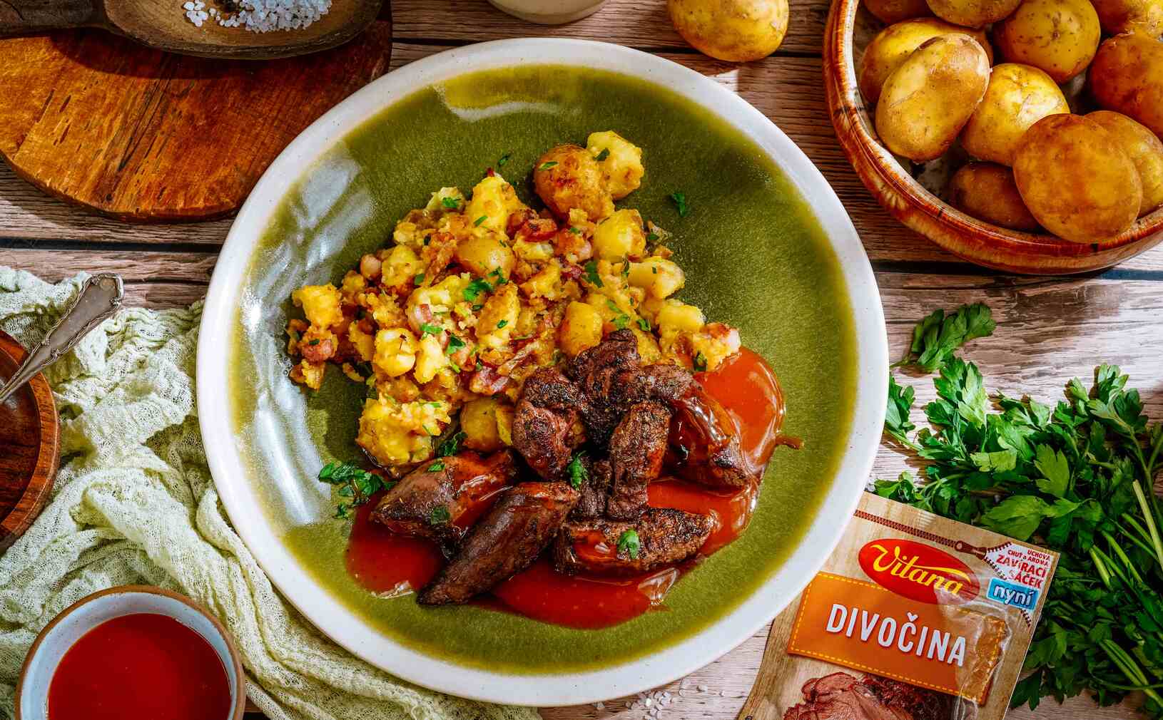 Recept: Grilovaná divina s jednoduchou šípkovou omáčkou