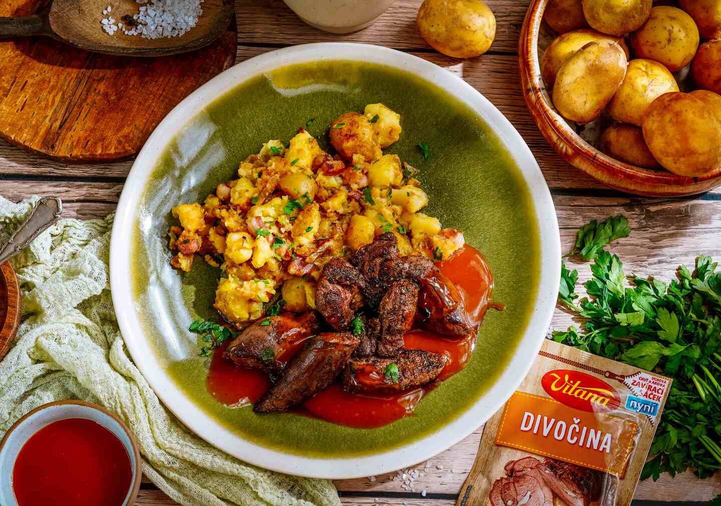 Recept: Grilovaná divina s jednoduchou šípkovou omáčkou