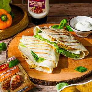 Recept: Jednoduchý grilovaný kurací wrap