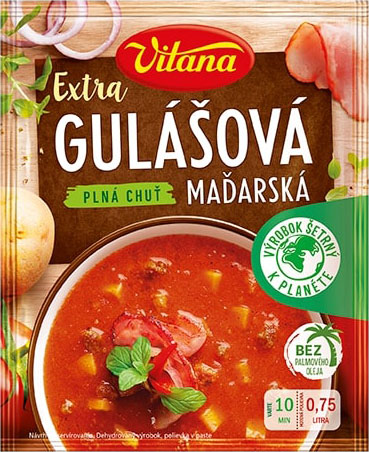 Gulášová maďarská polievka Extra pastovitá